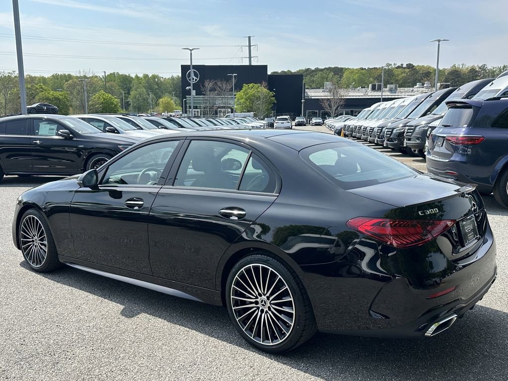 Certified 2024 Mercedes-Benz C 300 Sedan w/ AMG Line w/ Night Package image 6