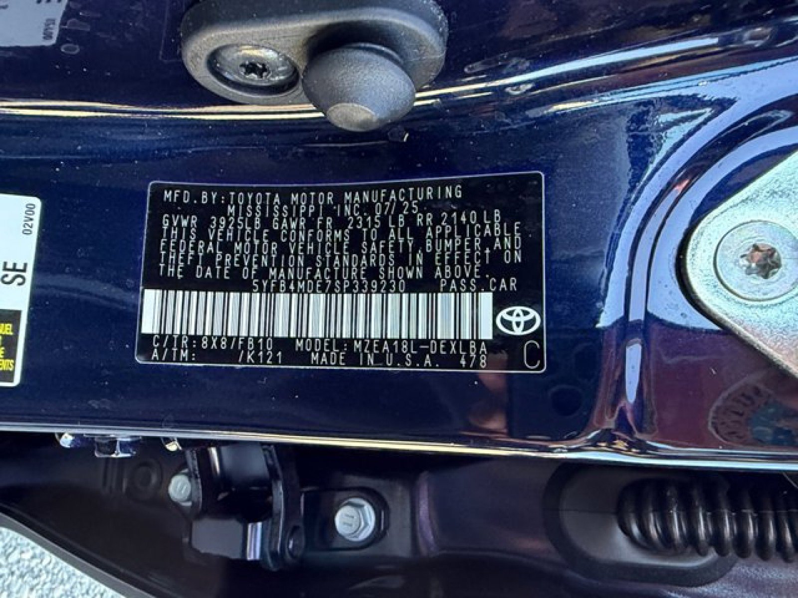 Used 2025 Toyota Corolla LE image 21