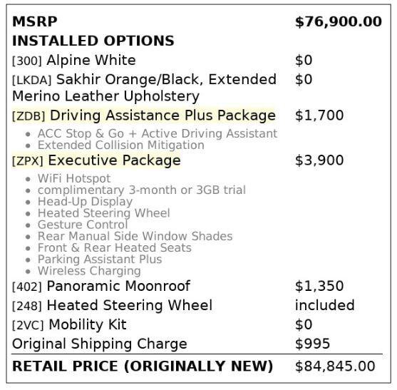 Used 2020 BMW X3 M w/ Executive Package AWD/4WD image 4