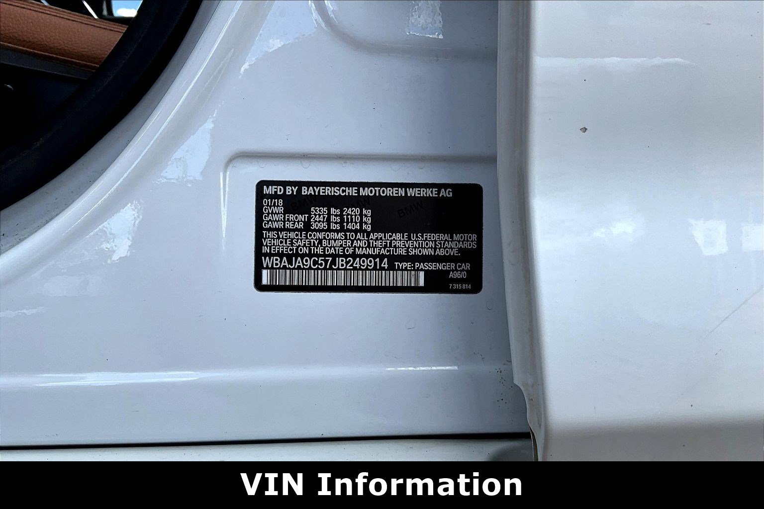 Used 2018 BMW 530e RWD image 19