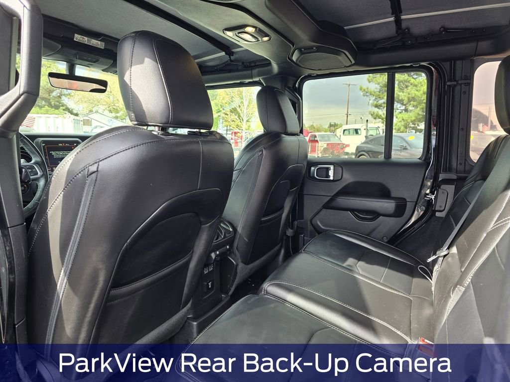 Used 2021 Jeep Wrangler Unlimited Sahara w/ Cold Weather Group AWD/4WD image 13