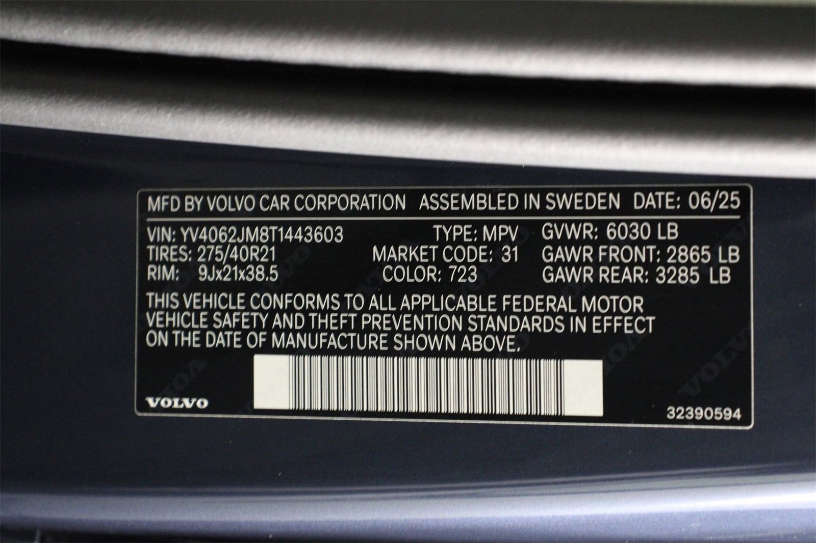 New 2026 Volvo XC90 B6 Ultra image 17