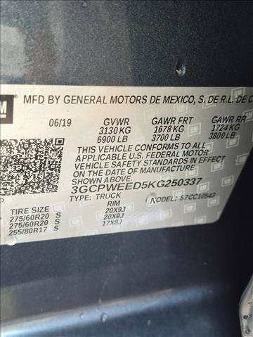 Used 2019 Chevrolet Silverado 1500 LTZ w/ LTZ Plus Package RWD image 23