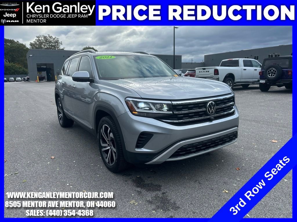Used 2021 Volkswagen Atlas SEL Premium image 1