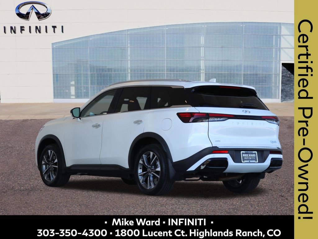 Certified 2023 INFINITI QX60 Luxe w/ Cargo Package AWD/4WD image 3