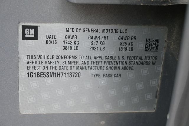 Used 2017 Chevrolet Cruze LT w/ Convenience Package FWD image 45