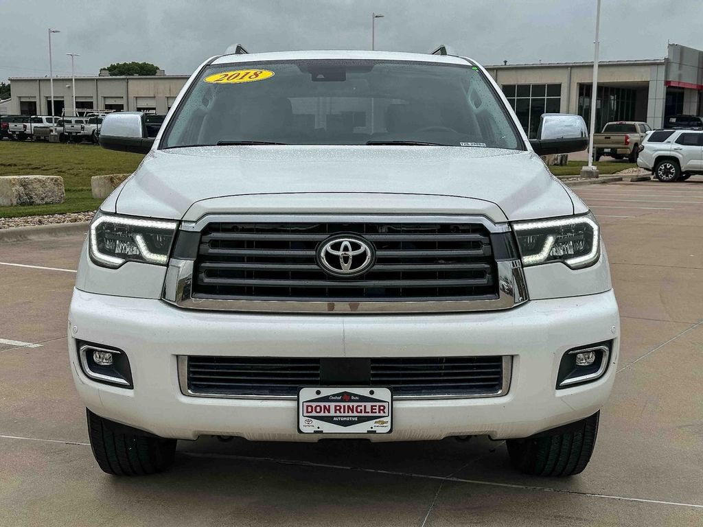 Used 2018 Toyota Sequoia Limited w/ Safety & Convenience Package RWD image 8
