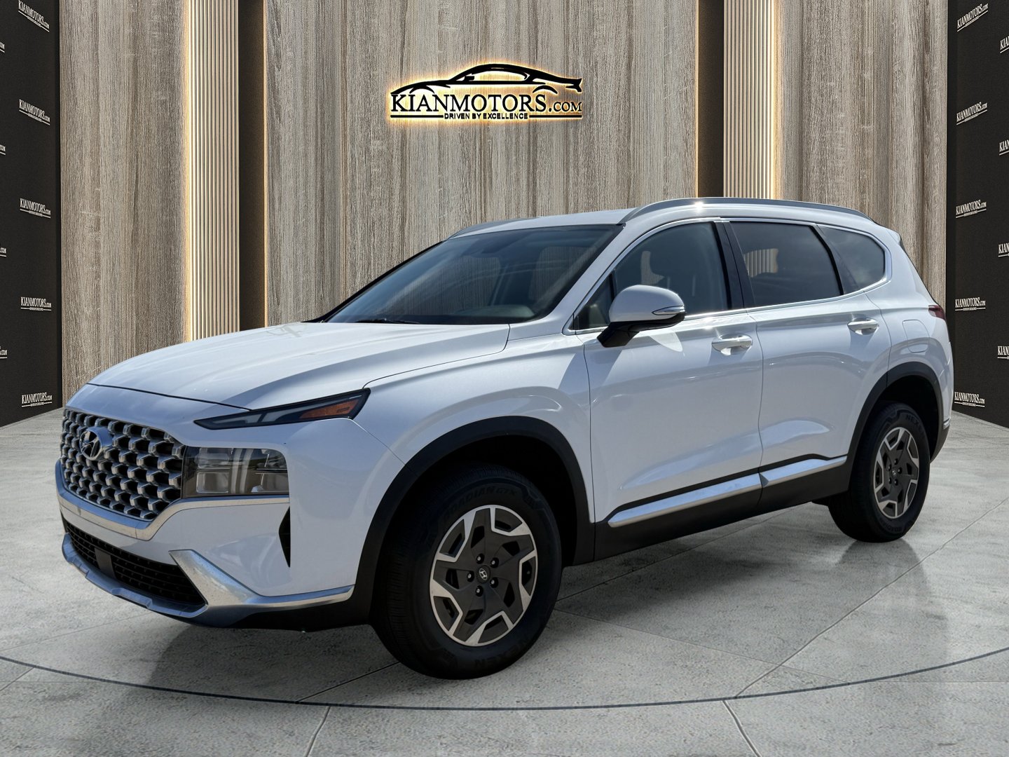 Used 2021 Hyundai Santa Fe Blue AWD/4WD image 3