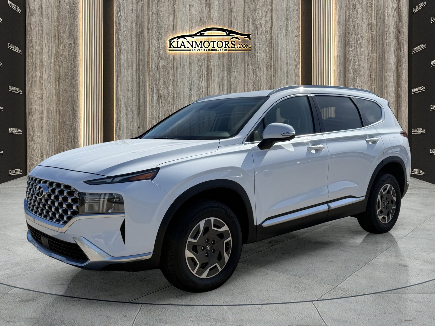 Used 2021 Hyundai Santa Fe Blue image 3