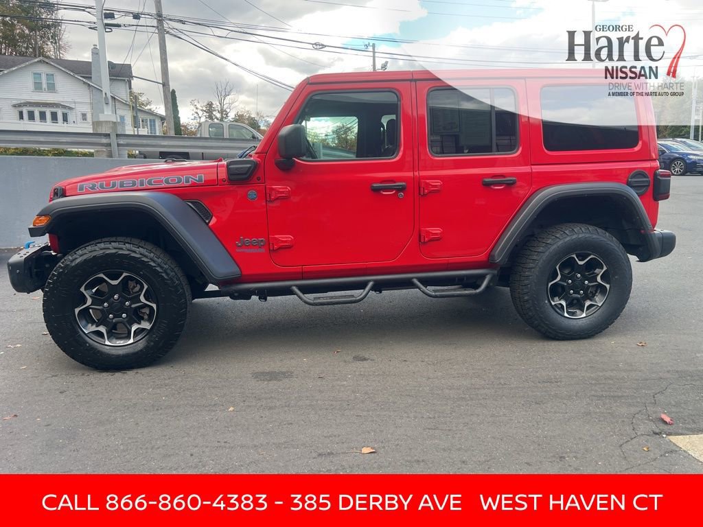 Used 2021 Jeep Wrangler Unlimited Rubicon 4xe w/ Steel Bumper Group image 9