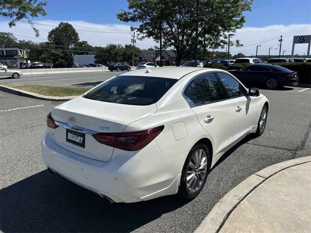 Certified 2023 INFINITI Q50 Luxe w/ Cargo Package image 8