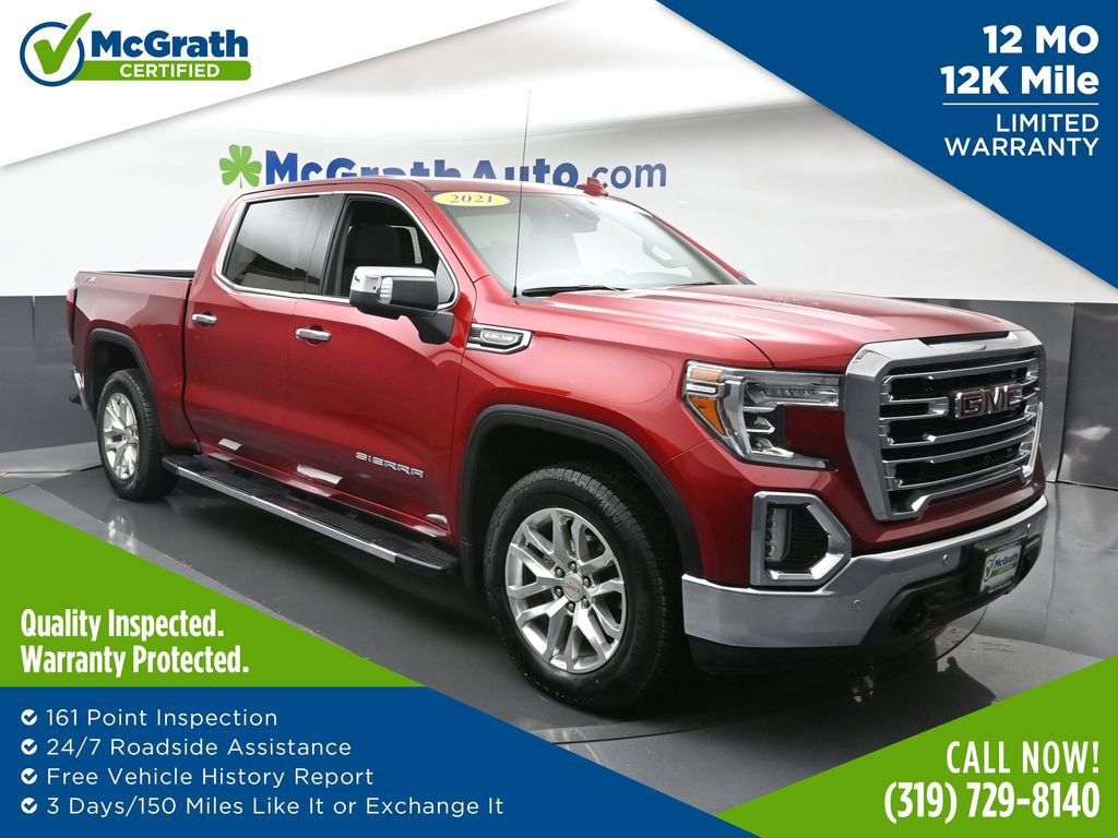 Used 2021 GMC Sierra 1500 SLT w/ SLT Convenience Package