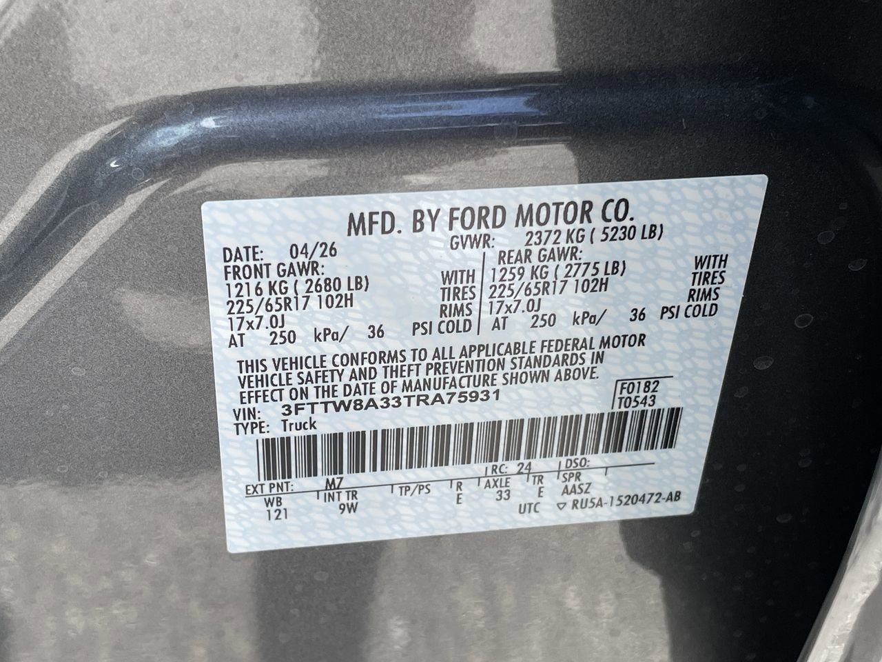 New 2026 Ford Maverick XL FWD image 30