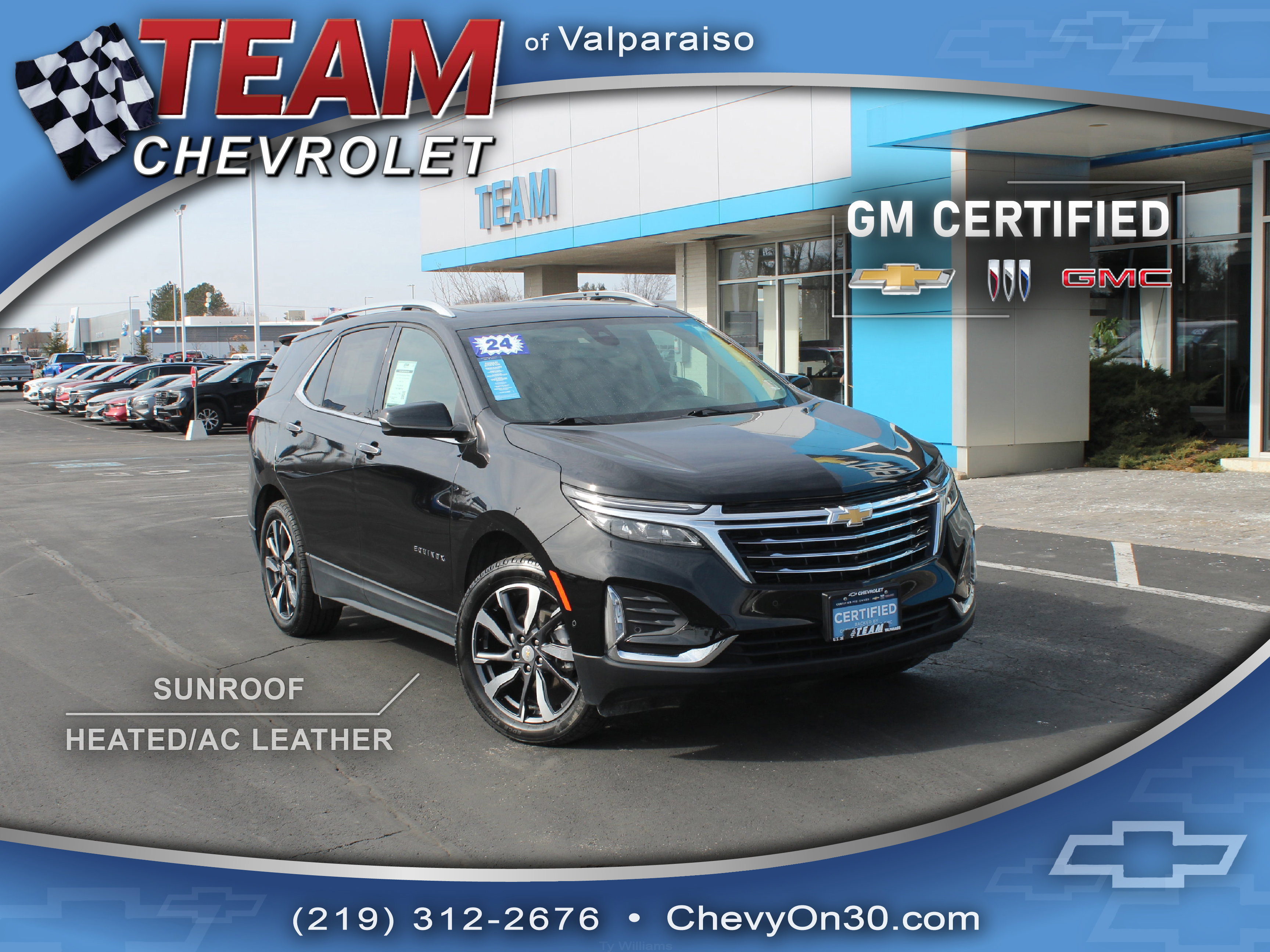 Certified 2024 Chevrolet Equinox Premier image 1