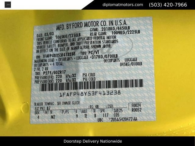 Used 2003 Ford Mustang Cobra RWD image 40