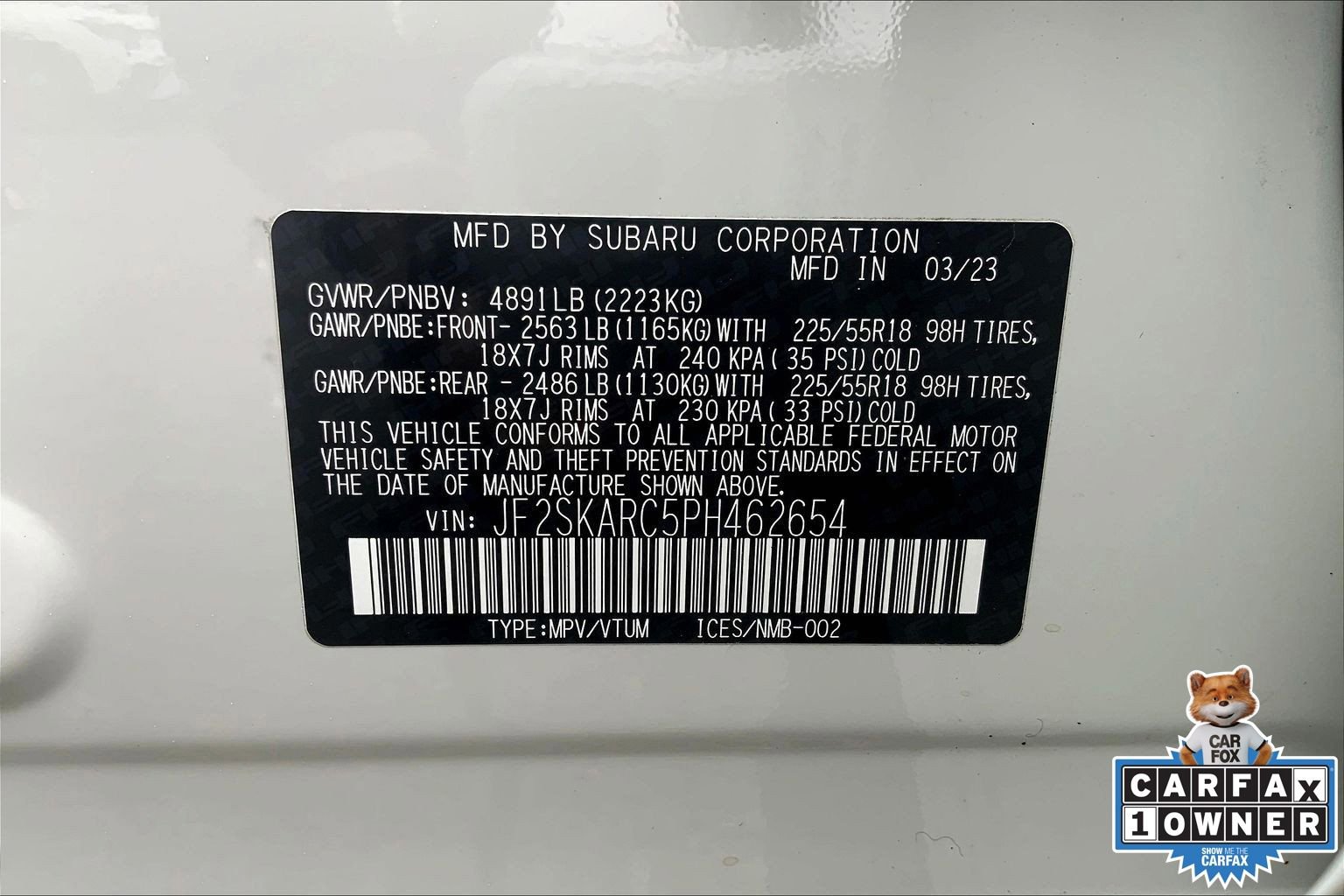 Certified 2023 Subaru Forester Touring AWD/4WD image 33