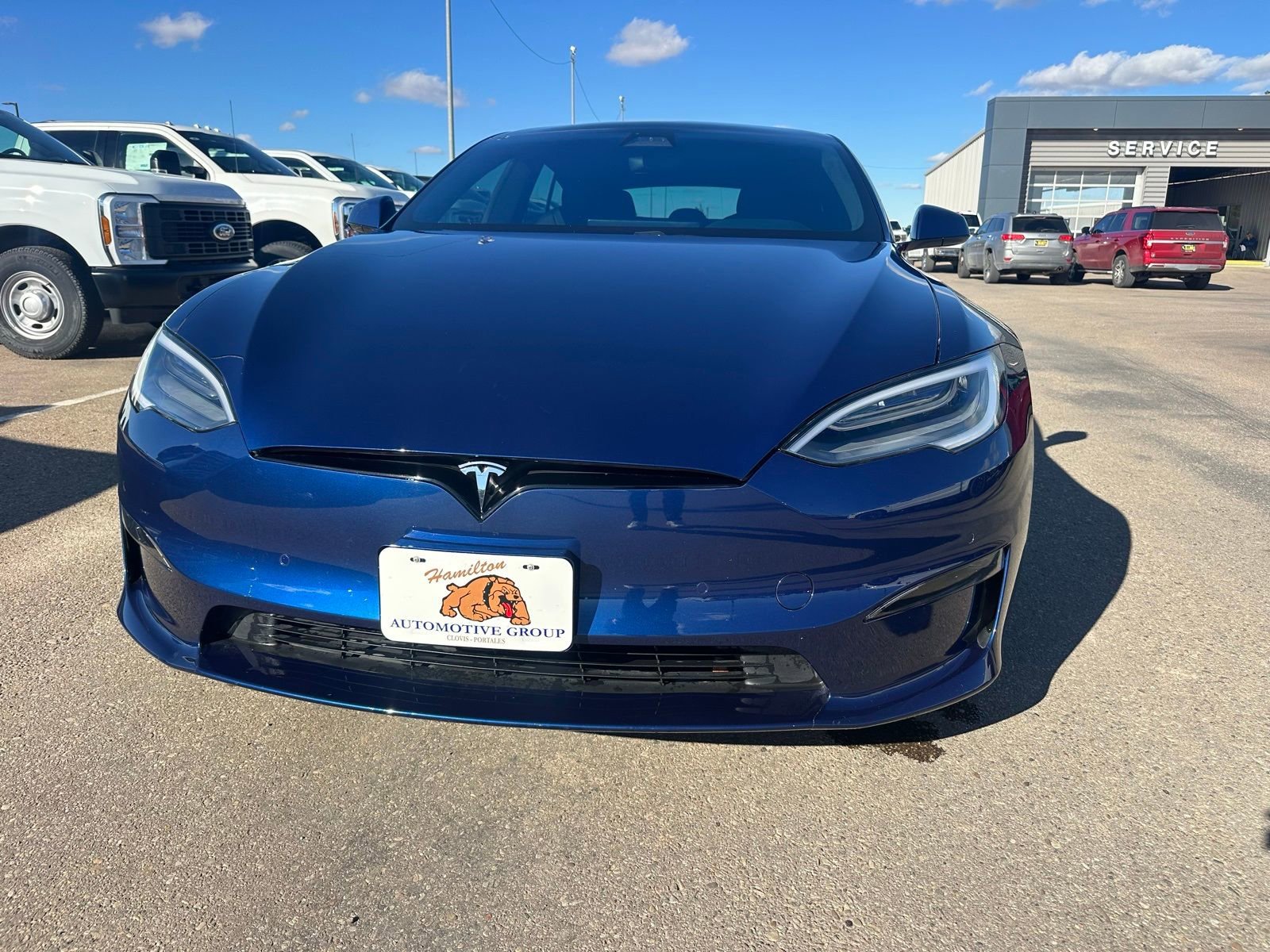 Used 2021 Tesla Model S Plaid AWD/4WD image 1