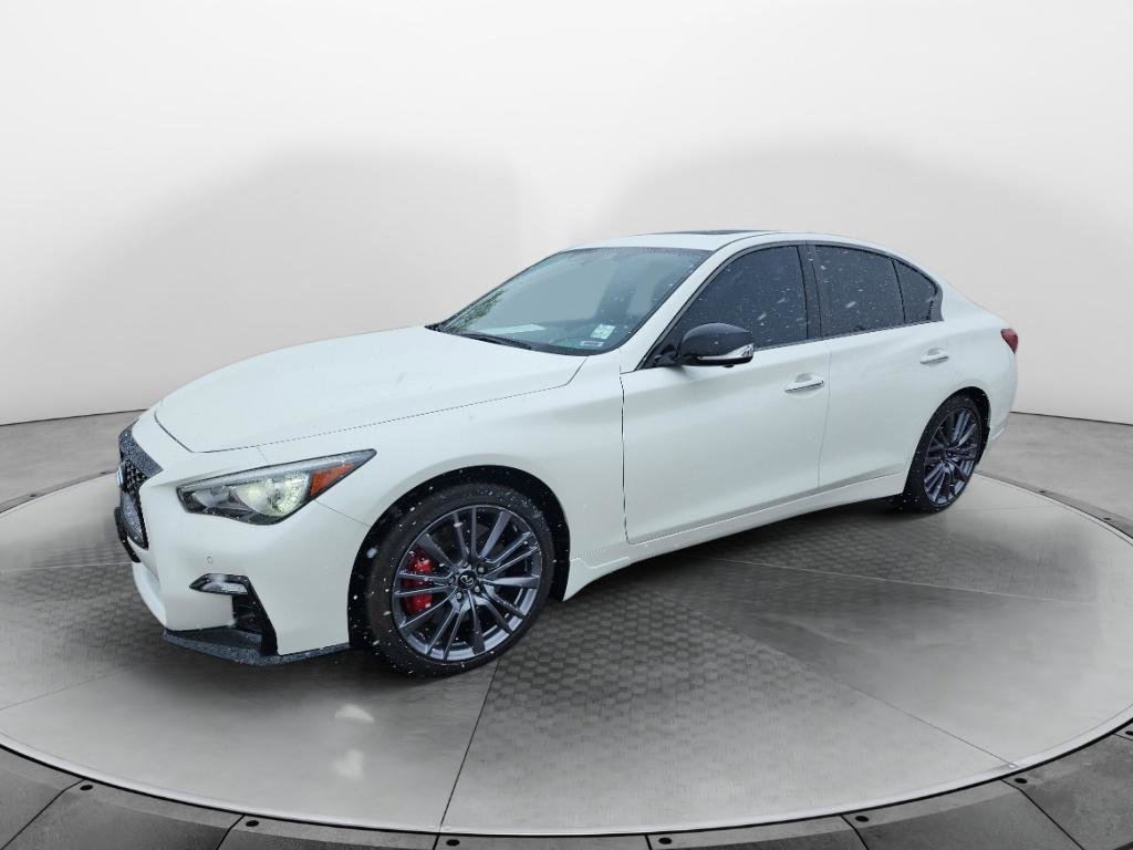 Used 2023 INFINITI Q50 Red Sport 400 w/ Cargo Package image 1