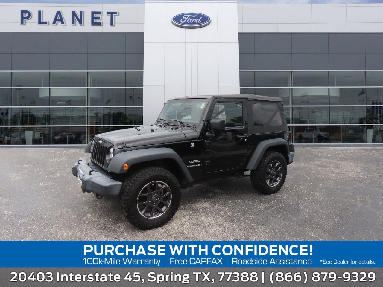 Used 2017 Jeep Wrangler Sport w/ Connectivity Group AWD/4WD image 1