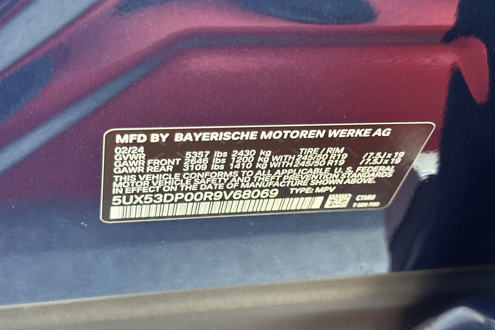 Used 2024 BMW X3 xDrive30i w/ Premium Package image 40