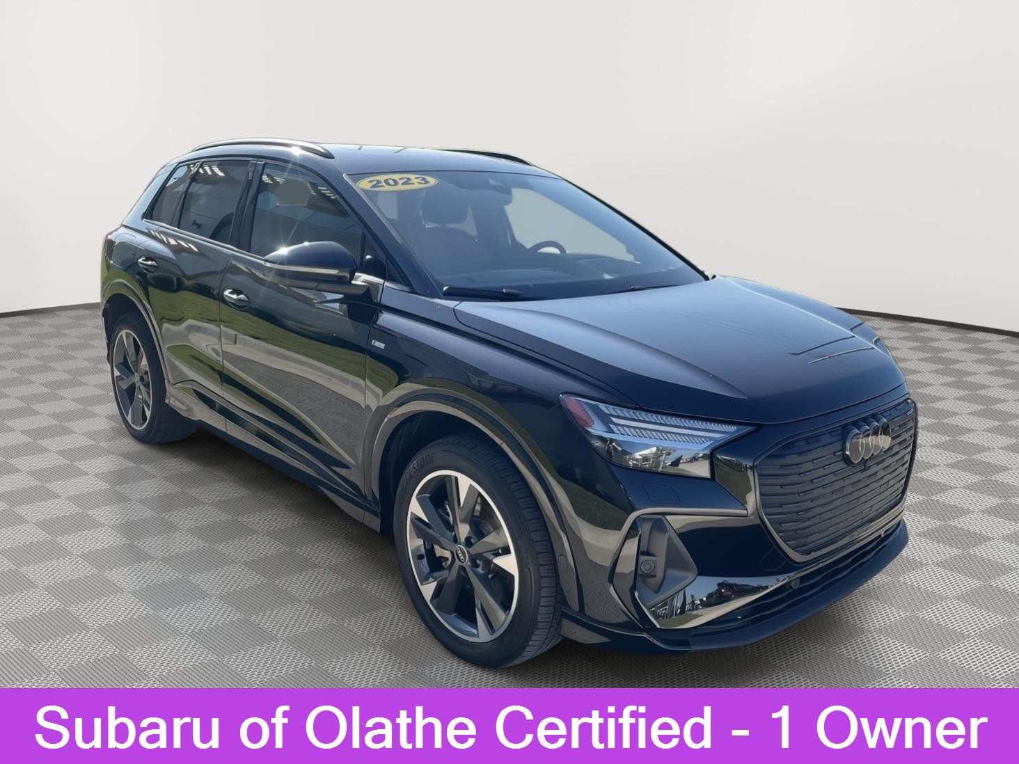 Used 2023 Audi Q4 e-tron Prestige w/ Black Optic Package AWD/4WD image 1