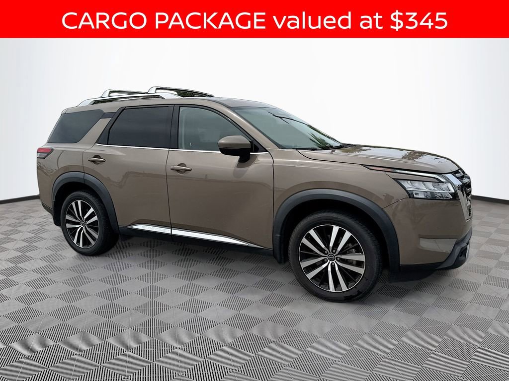 Used 2023 Nissan Pathfinder Platinum w/ Cargo Package FWD image 3