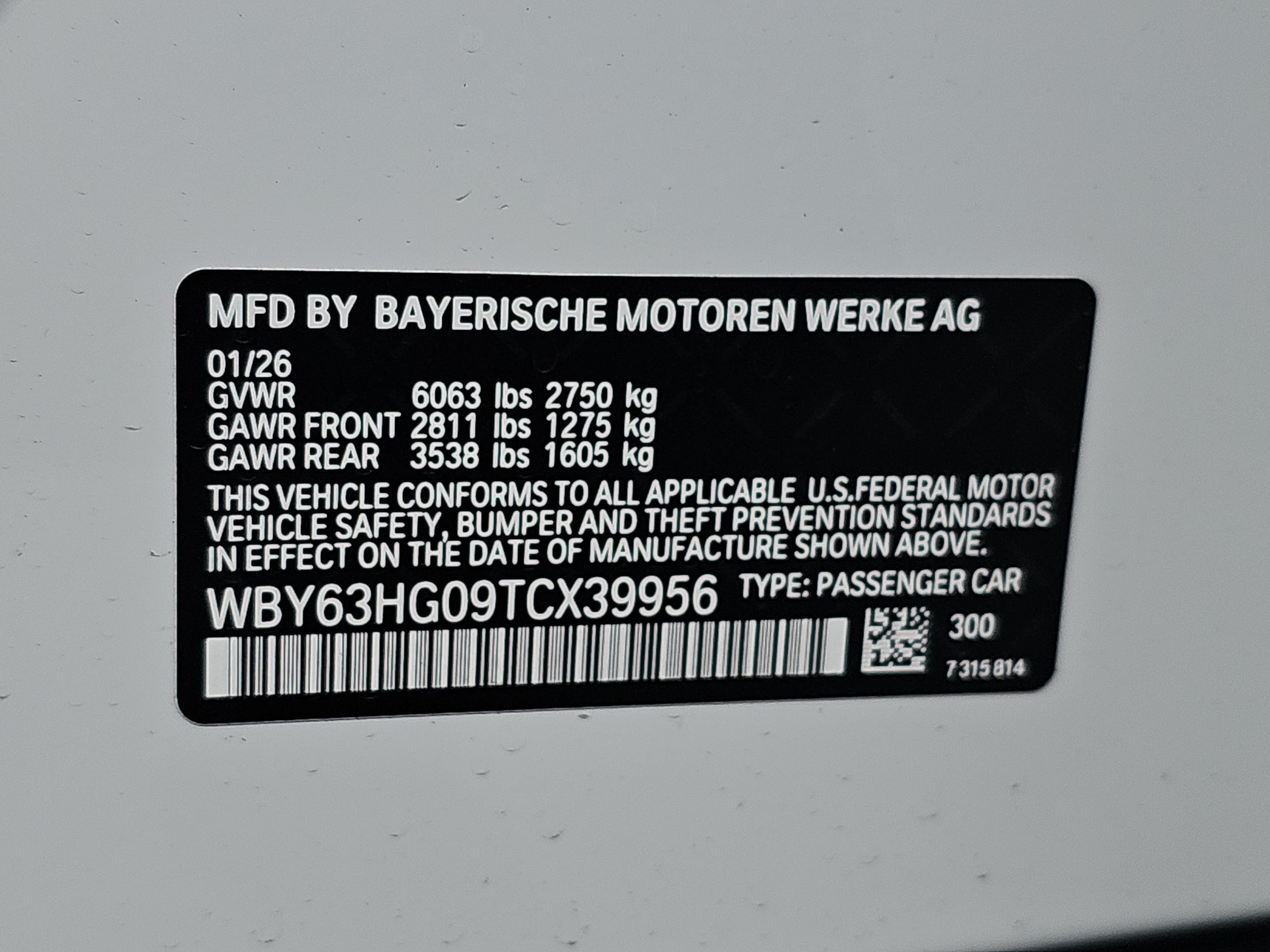 New 2026 BMW i5 M60 w/ Convenience Package RWD image 36