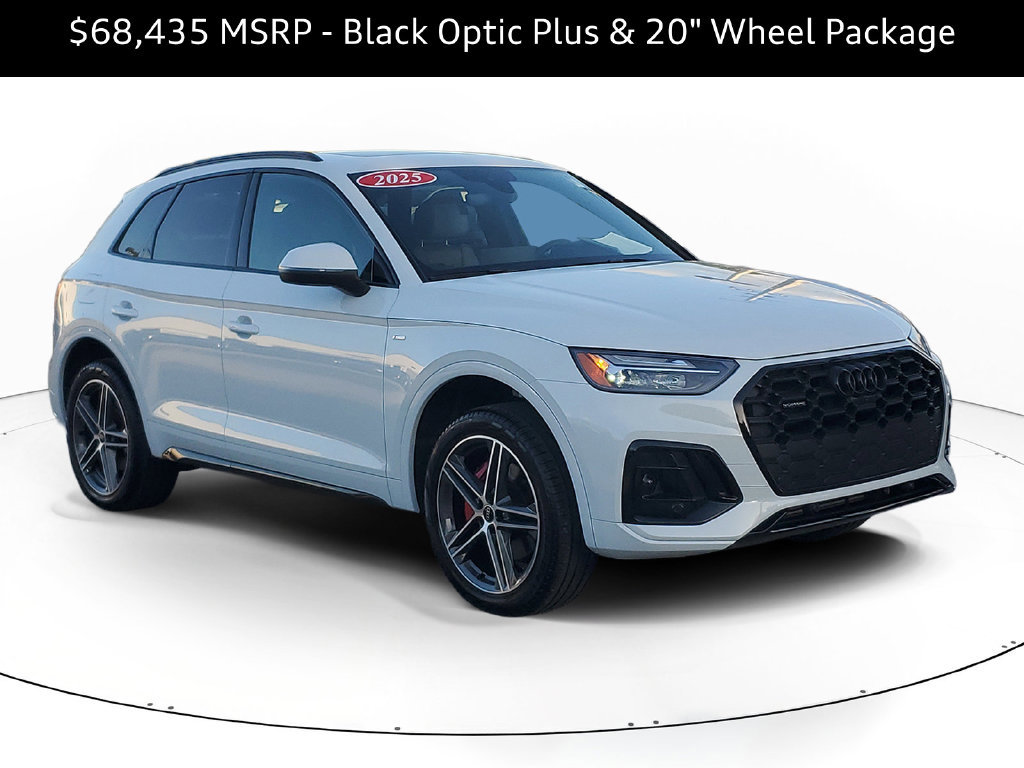 Certified 2025 Audi Q5 e Premium Plus w/ Premium Plus Package