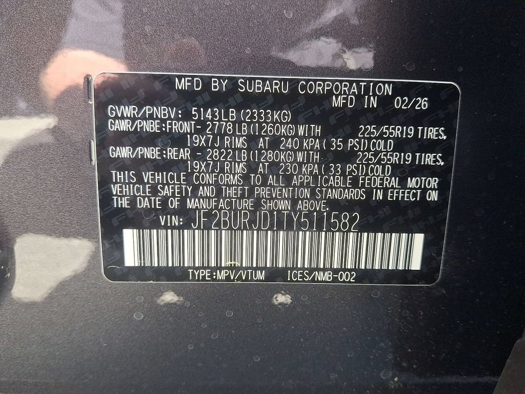 New 2026 Subaru Outback Touring XT AWD/4WD image 18