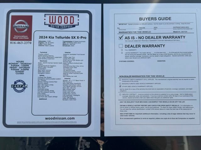 Used 2024 Kia Telluride SX X-Pro image 10
