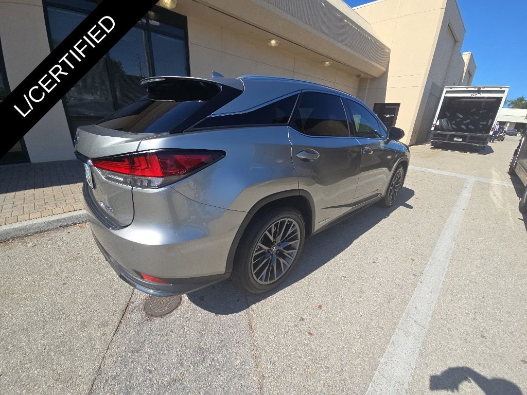 Certified 2021 Lexus RX 450h F Sport w/ Cold Weather Package (CT) AWD/4WD image 7