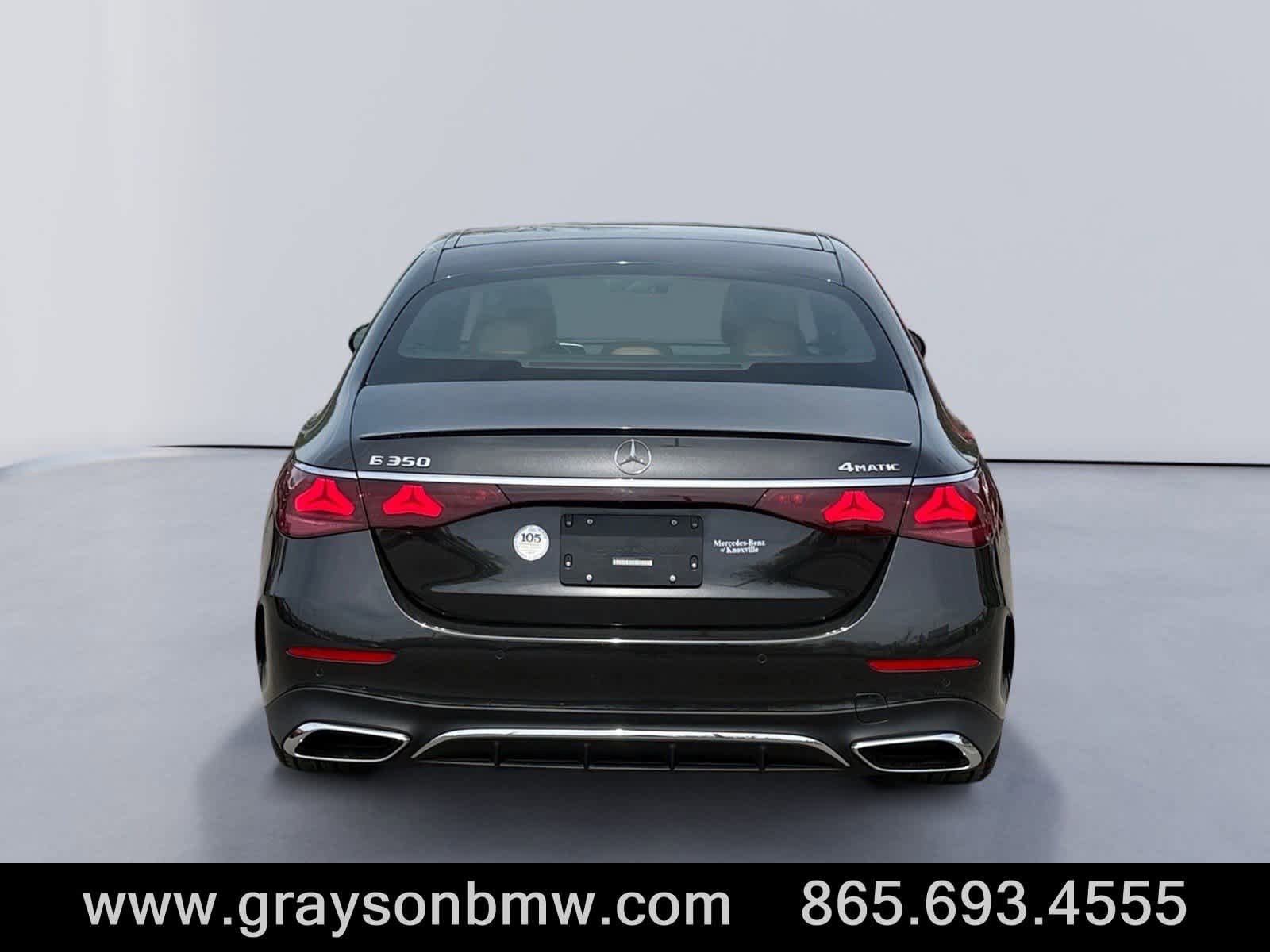 Used 2024 Mercedes-Benz E 350 4MATIC Sedan image 4