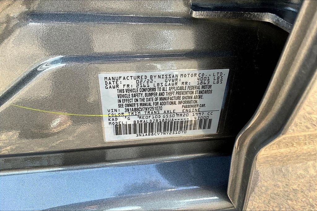 Used 2022 Nissan Sentra SV image 19
