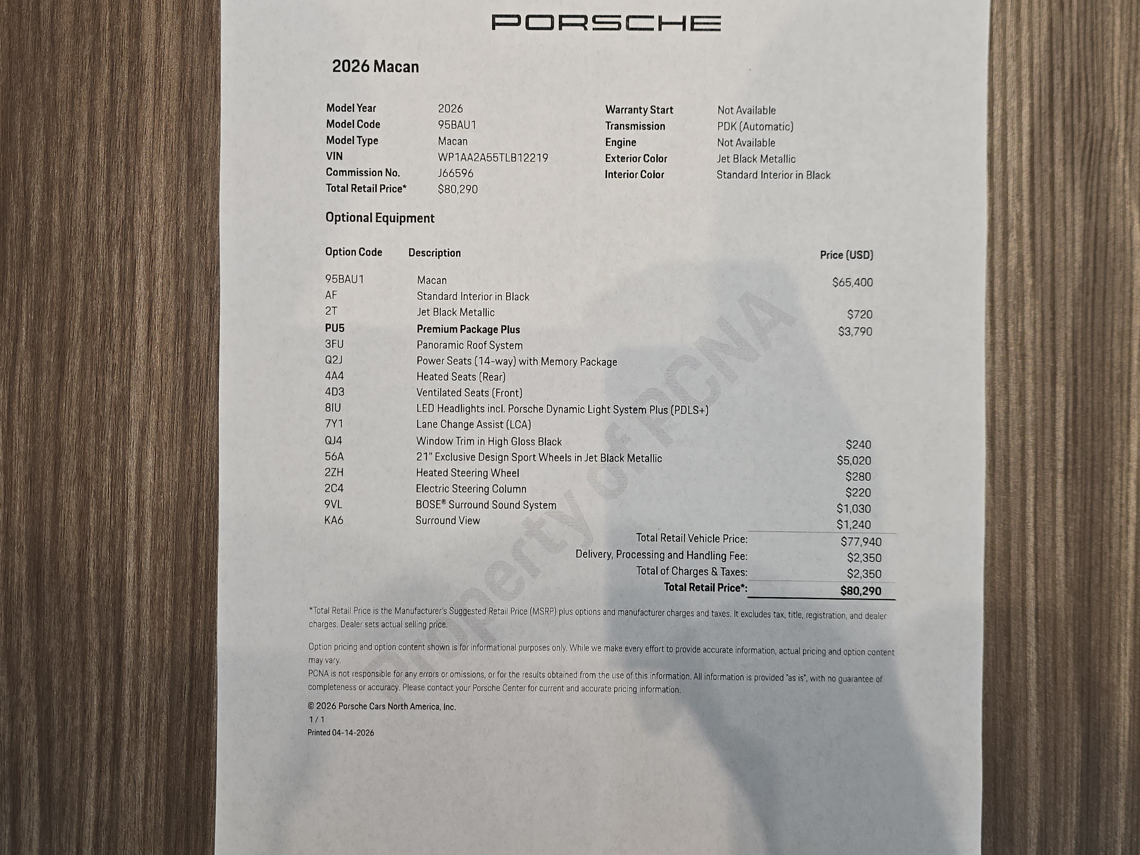 New 2026 Porsche Macan AWD/4WD image 28