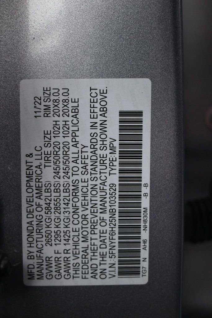 Used 2022 Honda Pilot Special Edition image 9