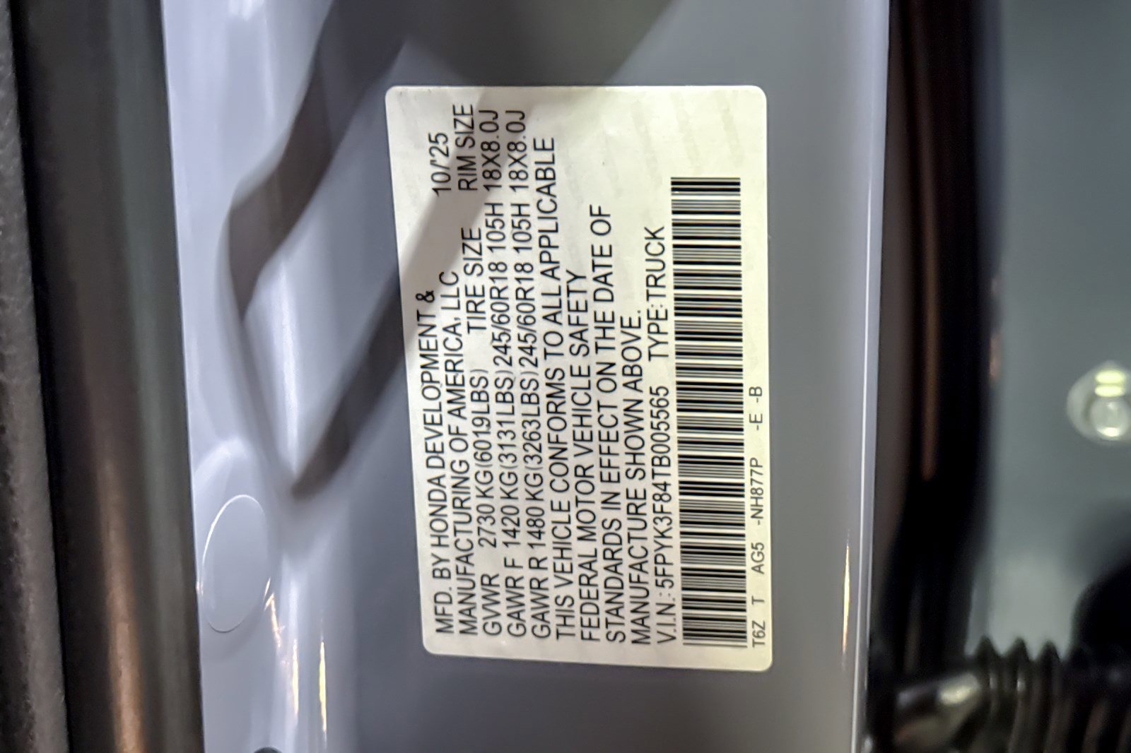 New 2026 Honda Ridgeline Black Edition image 20