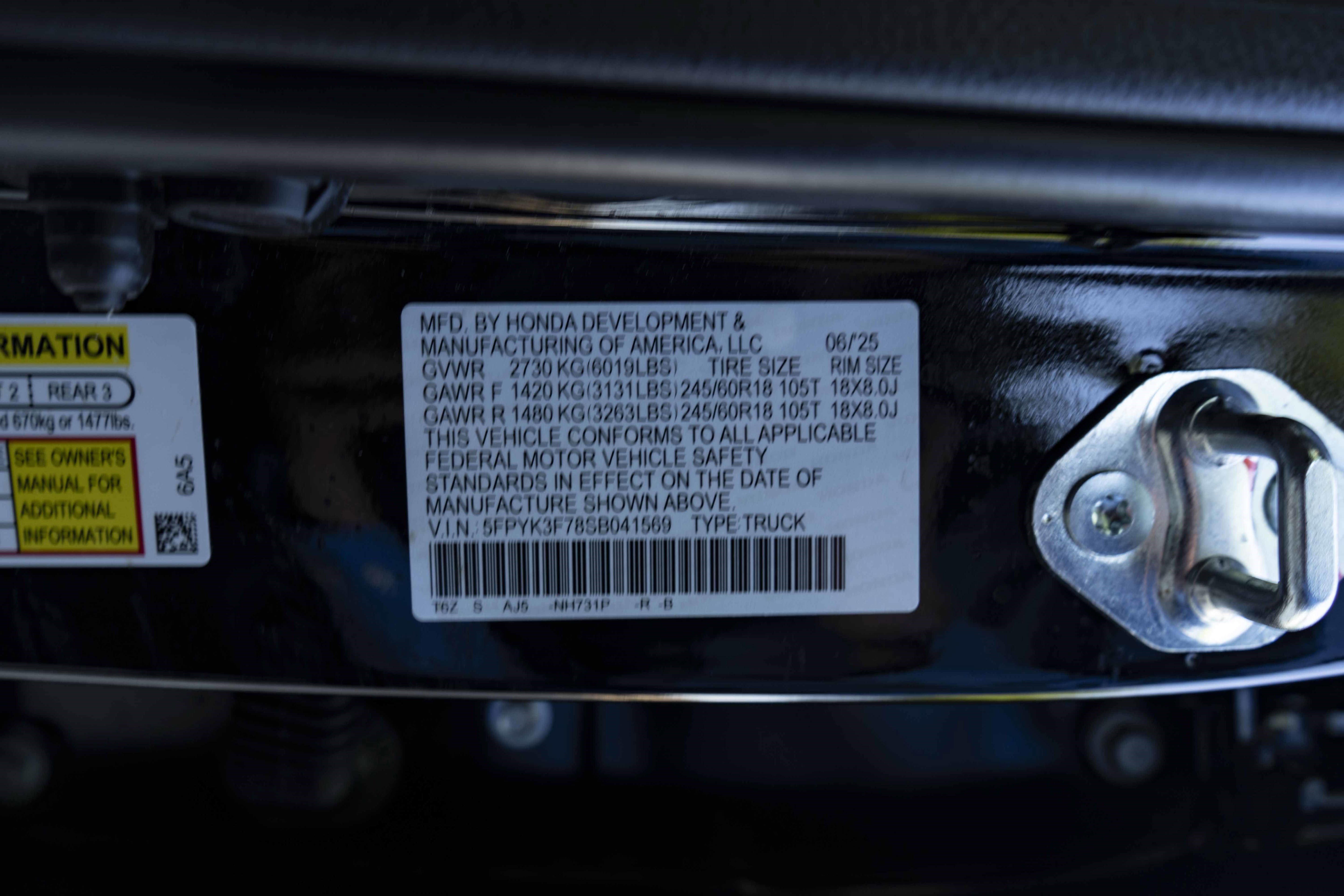 Used 2025 Honda Ridgeline TrailSport+ image 47