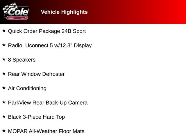 New 2026 Jeep Wrangler Sport image 5