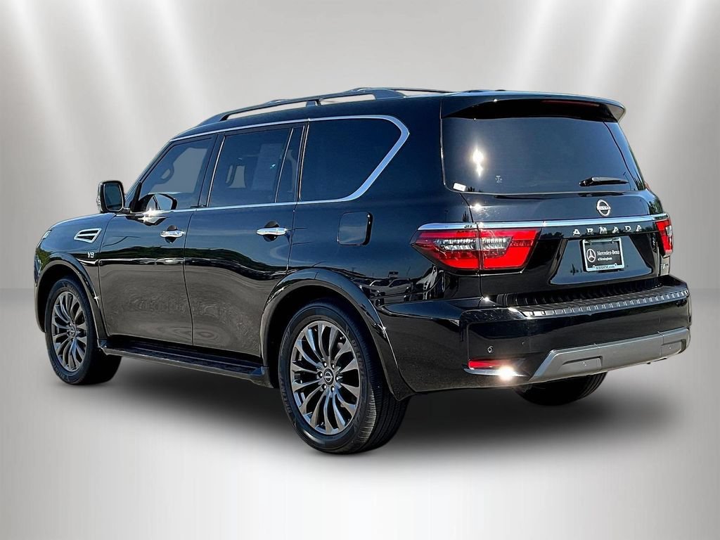 Used 2022 Nissan Armada Platinum w/ Captain's Chairs Package RWD image 5