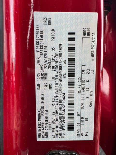 Used 2022 Ford F150 XLT w/ Equipment Group 302A High image 29