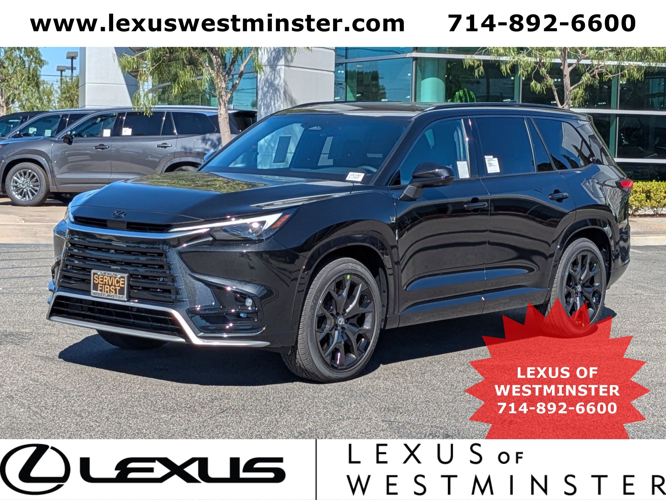 New 2026 Lexus TX 500h AWD image 1