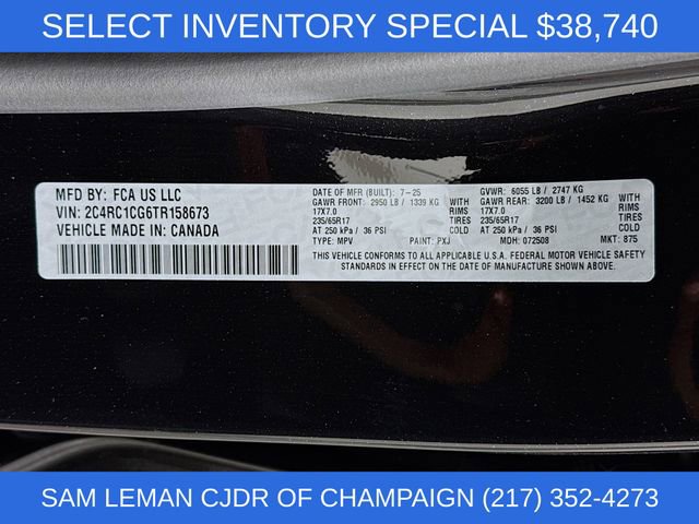 New 2026 Chrysler Voyager LX FWD image 32