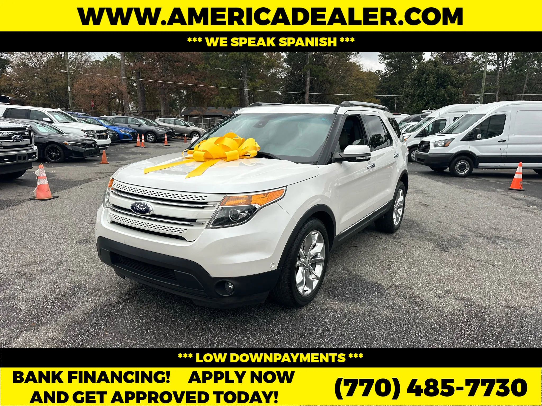 Used 2015 Ford Explorer Limited w/ Equipment Group 302A image 1
