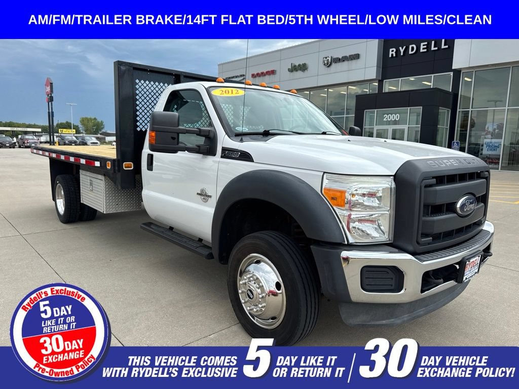 Used 2012 Ford F550 2WD Regular Cab Super Duty w/ Payload Upgrade Pkg