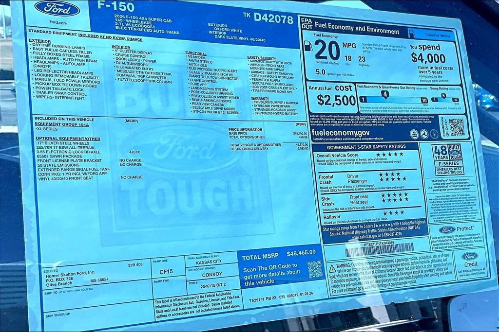 New 2026 Ford F150 XL image 14