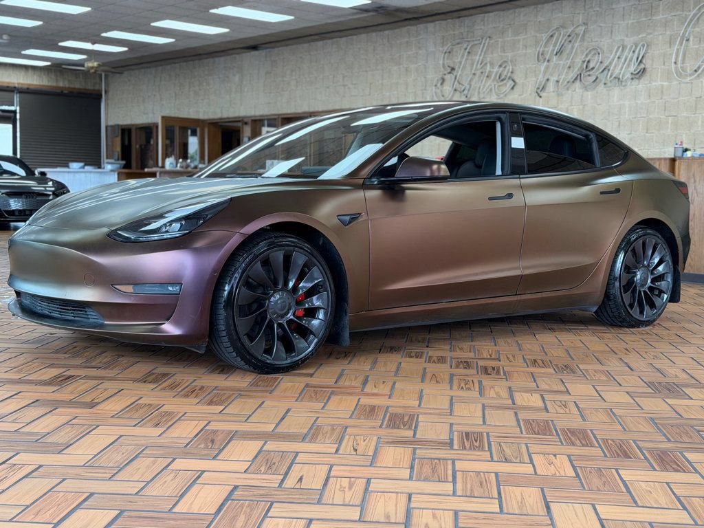 Used 2022 Tesla Model 3 Performance AWD/4WD image 4