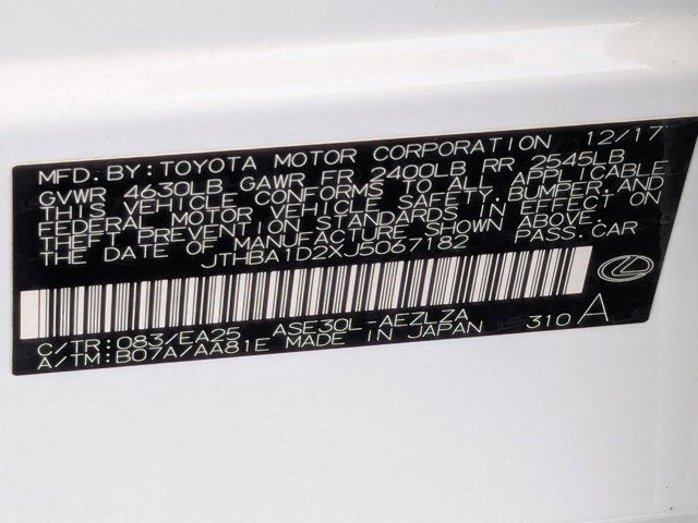 Used 2018 Lexus IS 300 F Sport w/ F Sport Package RWD image 25