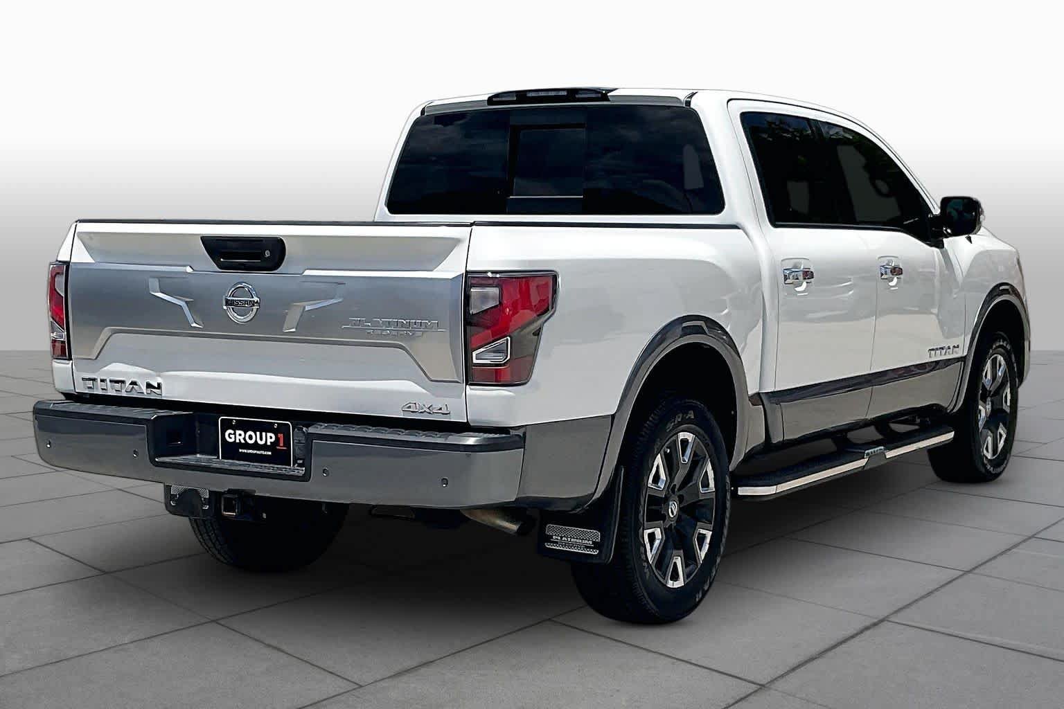 Used 2021 Nissan Titan Platinum Reserve w/ Off Road Protection Package AWD/4WD image 13