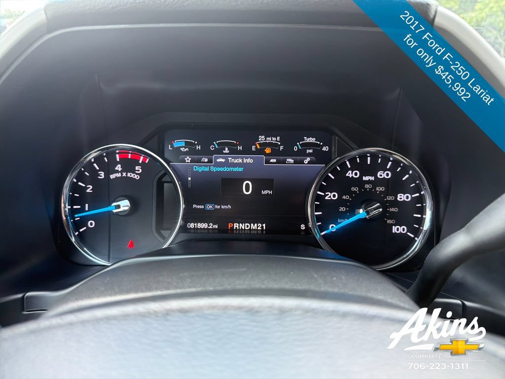 Used 2017 Ford F250 Lariat w/ Lariat Ultimate Package AWD/4WD image 26