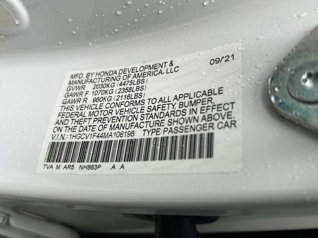 Used 2021 Honda Accord Sport Special Edition image 43